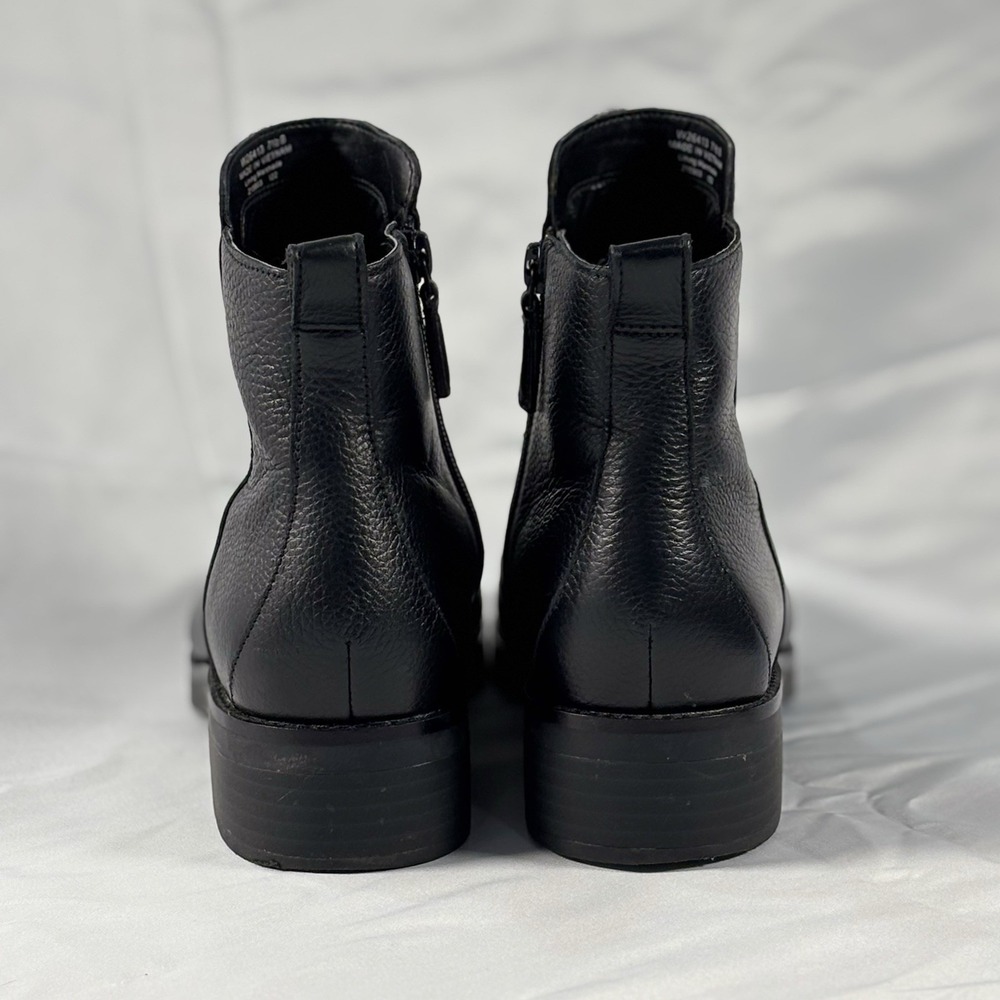 Cole Haan Womens Waterproof River Pebble Leather Chelsea Boots Black W26413 7.5B - Picture 4 of 7